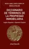 DICCIONARIO TERMINOS PROPIEDAD INMOBILIARIA INGLES