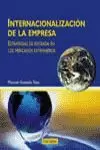 INTERNACIONALIZACION DE LA EMPRESA INTERNACIONALIZACION DE LA EMPRESA