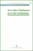 TEXT REFOS I REGLAMENT DE LA LLEI D'URBANISME