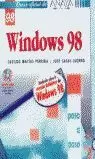 WINDOWS 98 PASO A PASO C.OFICI