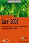 EXCEL 2003. MANUAL AVANZADO
