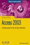ACCESS 2003 - MANUAL IMPRESCINDIBLE