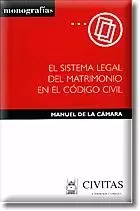 SISTEMA LEGAL MATRIMONIO EN EL CODIGO CIVIL - MONO