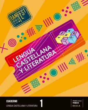 CUADERNO LENGUA CASTELLANA Y LITERATURA 1º PRIMARIA FANFEST - ESPIRAL CUADERNO LENGUA CASTELLANA Y LITERATURA 1º PRIMARIA FANFEST - ESPIRAL