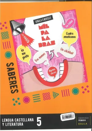 LIBRO SABERES LENGUA CASTELLANA Y LITERATURA 5º PRIMARIA FANFEST