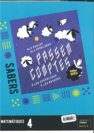 LLIBRE SABERS MATEMÀTIQUES 4T PRIMÀRIA FANFEST