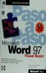 WORD 97 VISUAL BASIC PASO A PA WORD 97 VISUAL BASIC PASO A PA