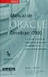 ORACLE DEVELOPER 2000 MANUAL D ORACLE DEVELOPER 2000 MANUAL D