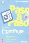 FRONTPAGE 2002 PASO A PASO FRONTPAGE 2002 PASO A PASO