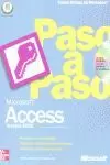 ACCESS 2002 PASO A PASO ACCESS 2002 PASO A PASO