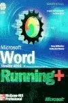 WORD 2002 RUNNING+CD MICROSOFT