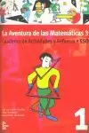 AVENTURA MATEMATICAS 3 - CUAD ACT REFUERZO 1º ESO