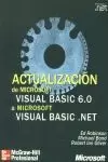 ACTUALIZACION MS.VISUAL BASIC 6.0 VISUAL BASIC NET