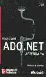 MICROSOFT ADO.NET APRENDA YA+CD MICROSOFT ADO.NET APRENDA YA+CD
