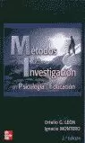 METODOS DE INVESTIGACION EN PSICOLOGIA Y EDUCACION