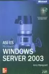 ASI ES MICROSOFT WINDOWS SERVER 2003+CD