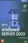 ASI ES MICROSOFT WINDOWS SERVER 2003+CD ASI ES MICROSOFT WINDOWS SERVER 2003+CD