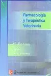 FARMACOLOGIA Y TERAPEUTICA VETERINARIA