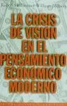 CRISIS DE VISION PENSAMIENTO E