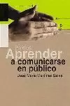 APRENDER A COMUNICARSE EN PUBL