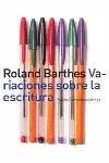 VARIACIONES SOBRE LA ESCRITURA VARIACIONES SOBRE LA ESCRITURA