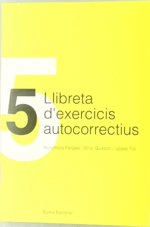 LLIBRETA D'EXERCICIS AUTOCORRECTIUS 5