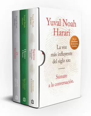 ESTUCHE HARARI (CONTIENE: SAPIENS  21 LECCIONES PARA EL SIGLO XXI  HOMO DEUS)