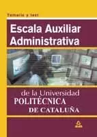 AUXILIAR ADM.POLITECNICA CAT.TEMARIO AUXILIAR ADM.POLITECNICA CAT.TEMARIO