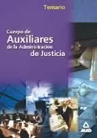 AUXILIARES DE JUSTICIA-TEMARIO