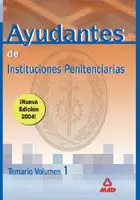 TEMARIO I AYUDANTES DE INSTITUCIONES PENITENCIARIA