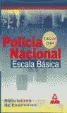 SIMULACROS DE EXAMENES POLICIA NACIONAL ESCALA BAS