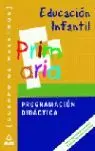 PROGRAMACION DIDACTICA EDUCACION INFANTIL