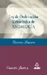 LEY DE ORDENACION URBANISTICA DE ANDALUCIA LEY DE ORDENACION URBANISTICA DE ANDALUCIA
