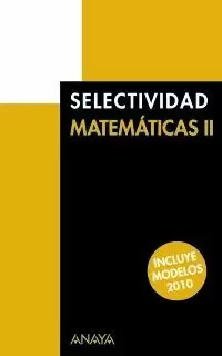SELECTIVIDAD MATEMATICAS II 09