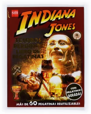 INDIANA JONES TESOROS PERDIDOS - PEGATINAS DORADAS INDIANA JONES TESOROS PERDIDOS - PEGATINAS DORADAS