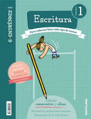 CUADERNO ESCRITURA SERIE ENTRENATE 1 PRIMARIA