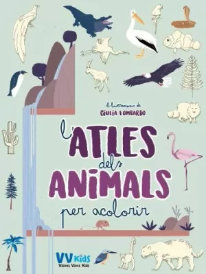 ATLES DELS ANIMALS PER ACOLORIR (VVKIDS)