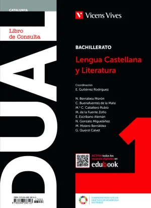 DUAL 1. LENGUA CASTELLANA Y LIT. PARA CATALUNYA. LIBRO Y ACT. CON PROYECTO DIGIT