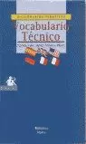 VOCABULARIO TECNICO DICC.TEMAT