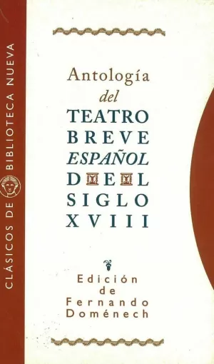 ANTOLOGIA TEATRO BREVE S.XVIII