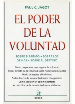 PODER DE LA VOLUNTAD