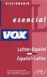 DICC.VOX ESENCIAL LATINO-ESPAÑ