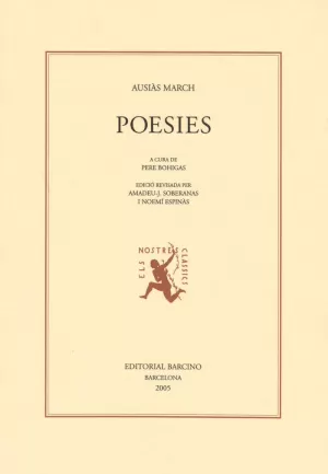 POESIES AUSIÀS MARCH - NOVA EDICIO-