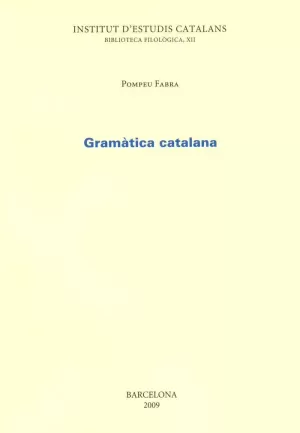 GRAMATICA CATALANA