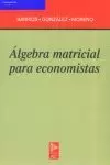 ALGEBRA MATRICIAL PARA ECONOMISTAS