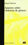 APUNTES SOBRE VIOLENCIA DE GNERO