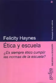 ETICA Y ESCUELA