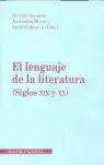 LENGUAJE DE LA LITERATURA, EL