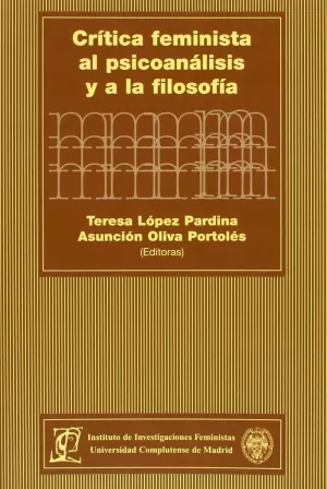 CRITICA FEMINISTA AL PSICOANALISIS Y A LA FILOSOFI