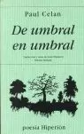 DE UMBRAL EN UMBRAL